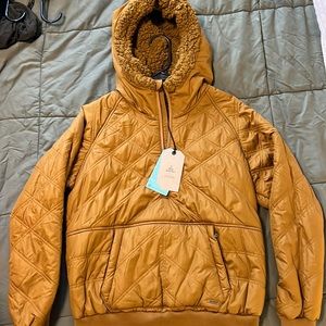 Prana Esla Half Zip Sherpa Pullover Jacket